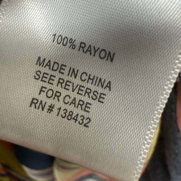 ModCloth Unbridled Enthusiasm Wide-Leg Jumpsuit Women's Size 4X Multi Cropped - Picture 10 of 11